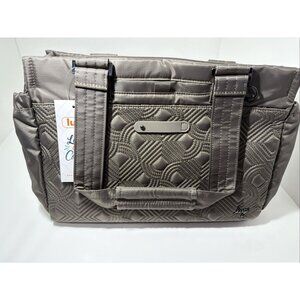 Log Dilly Dally Convertible  Tote Walnut